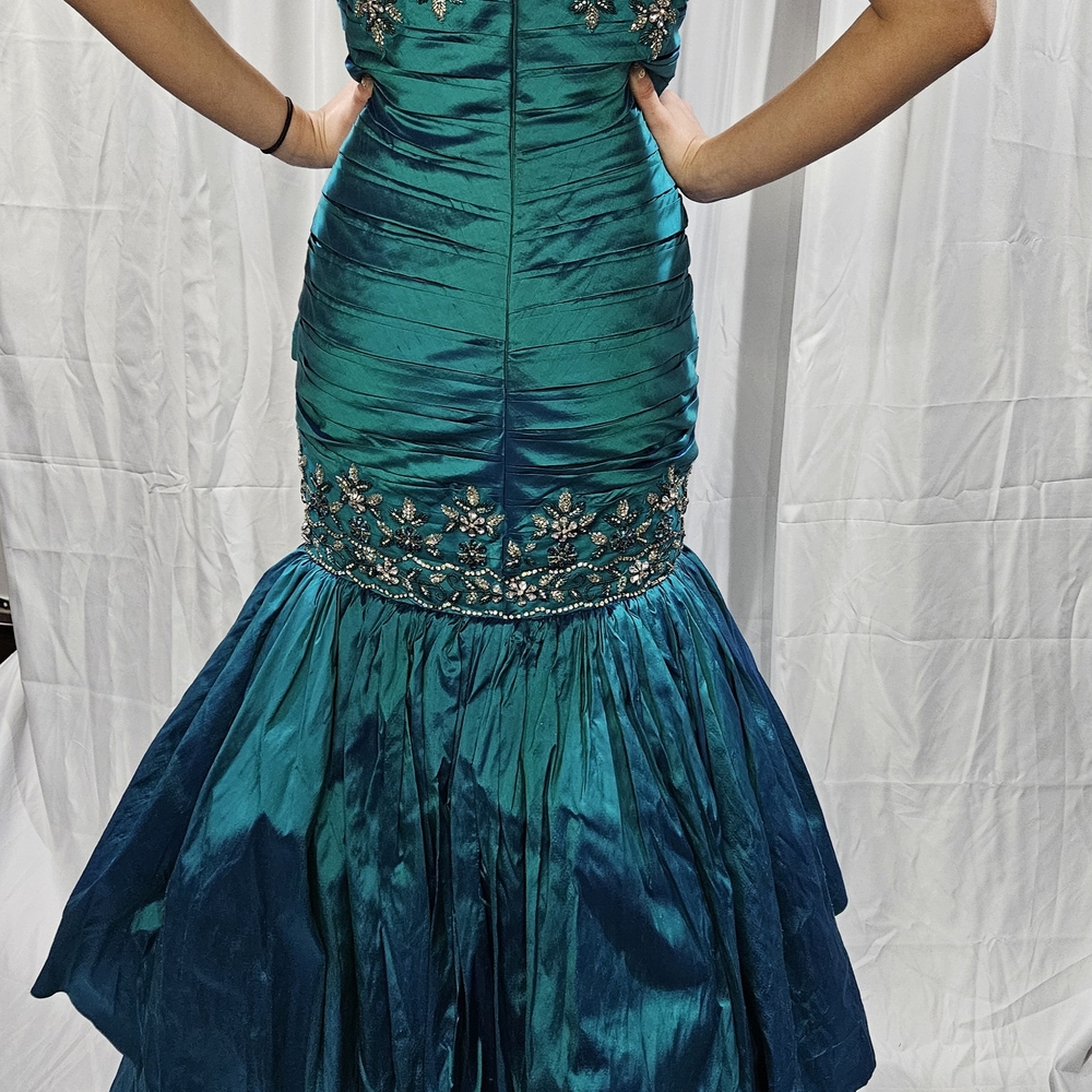 Jovani Strapless Dress in Elegant Black - Picture 2 of 2